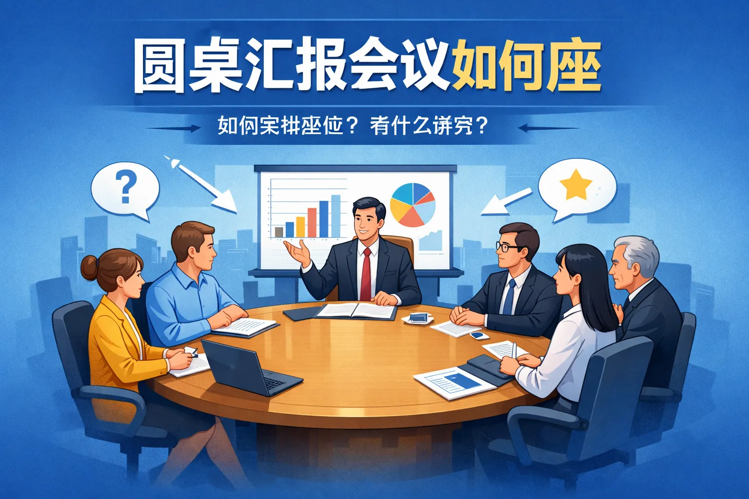 圆桌汇报会议如何座