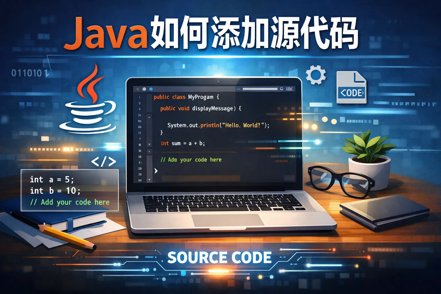java如何添加源代码