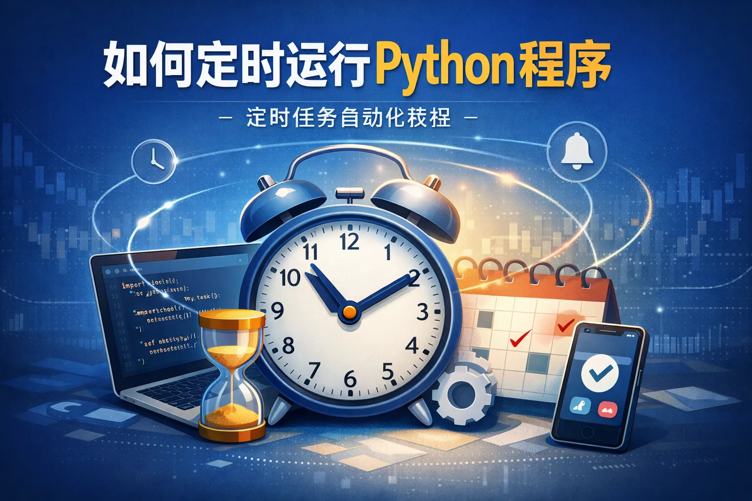 如何定时运行python程序