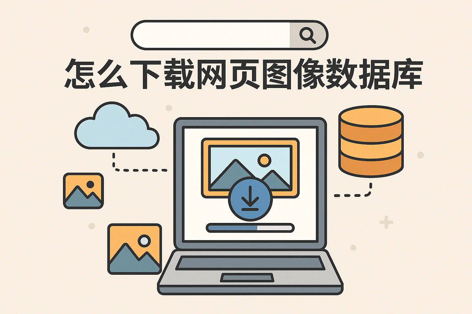怎么下载网页图像数据库