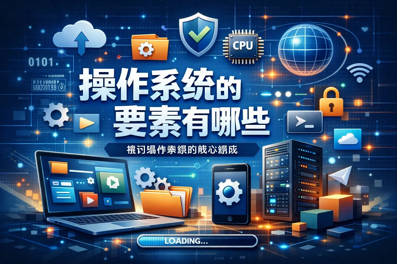 操作系统的要素有哪些