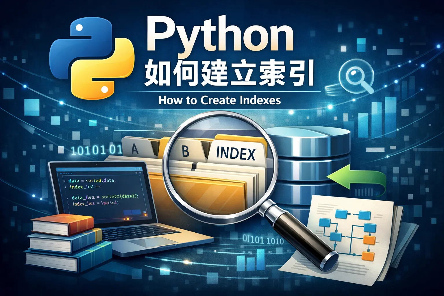 python 如何建立索引