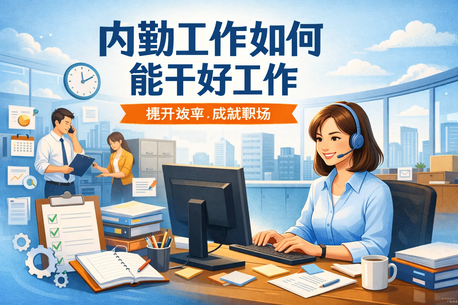 内勤工作如何能干好工作