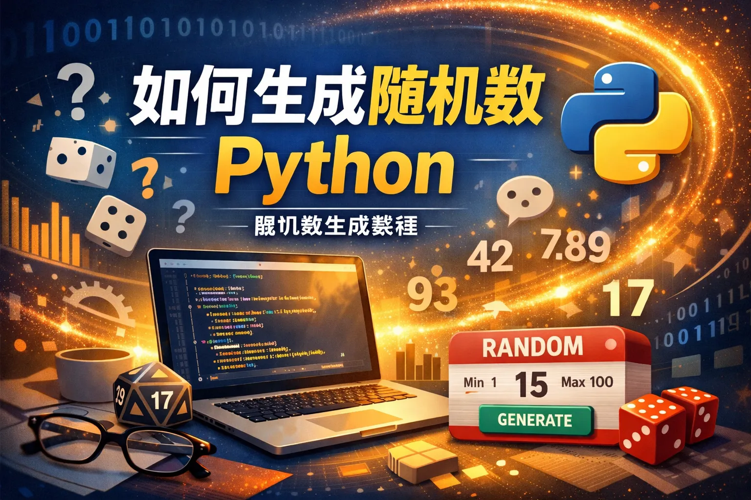 如何生成随机数python