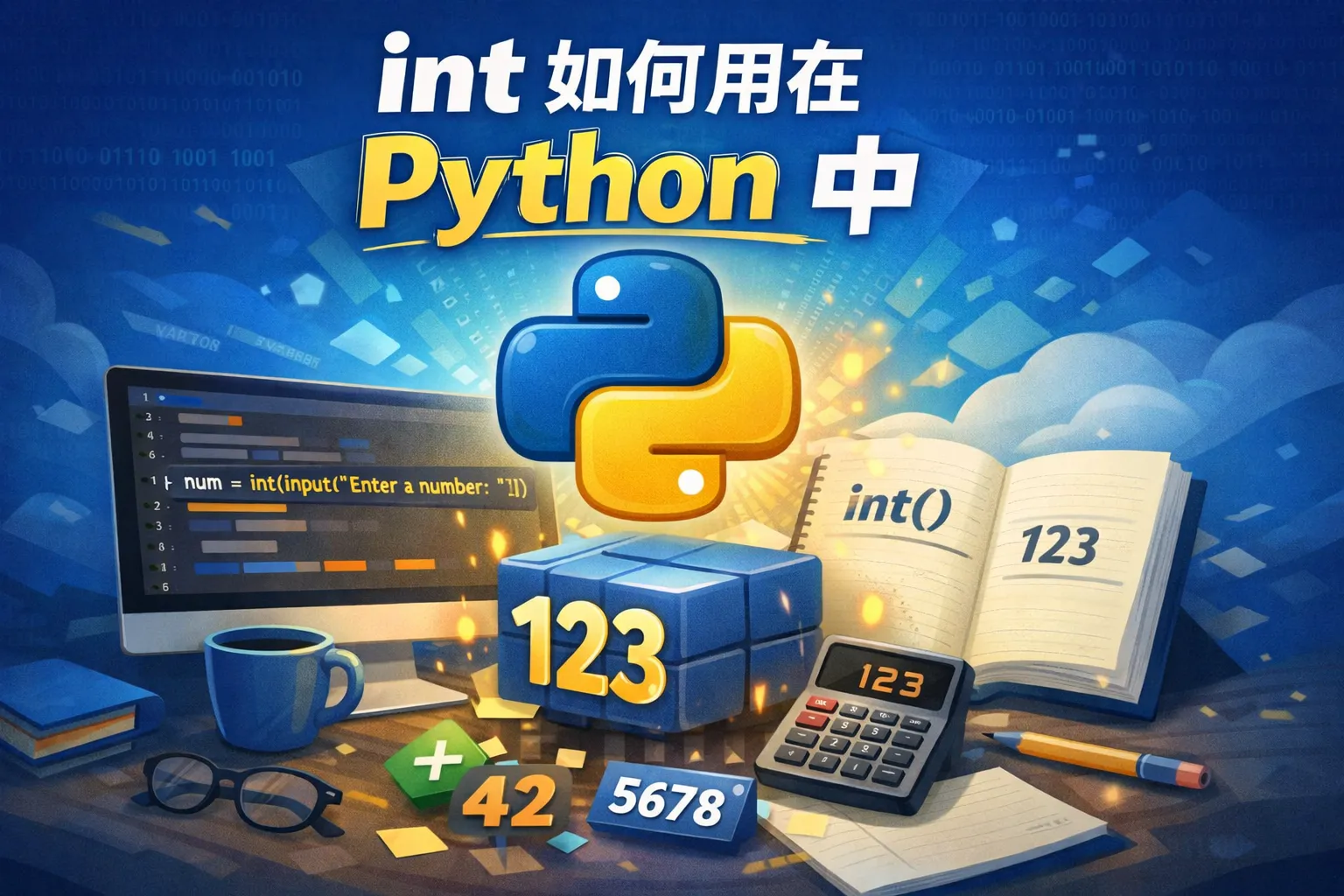 int如何用在python中