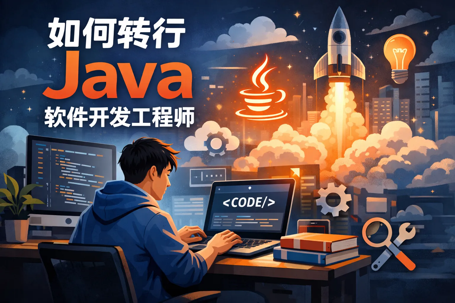 如何转行java软件开发工程师