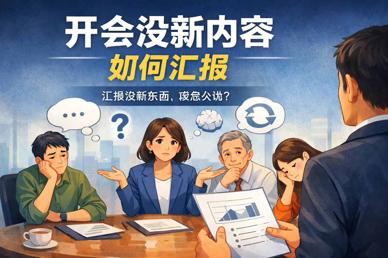 开会没新内容如何汇报