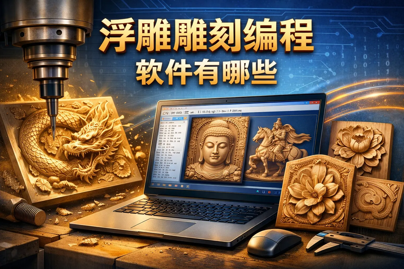 浮雕雕刻编程软件有哪些