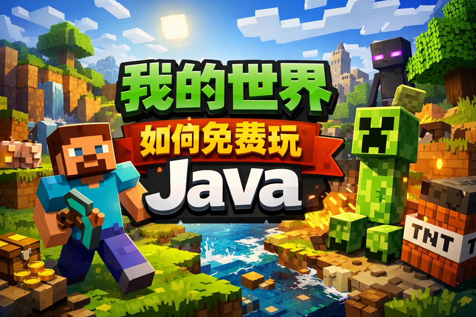 我的世界如何免费玩java