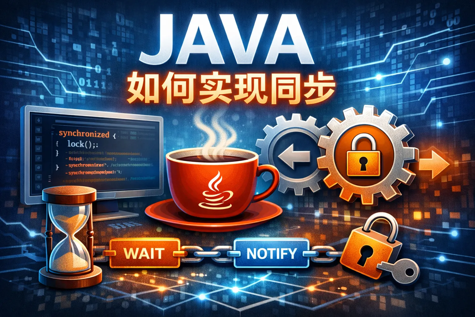 java如何实现同步