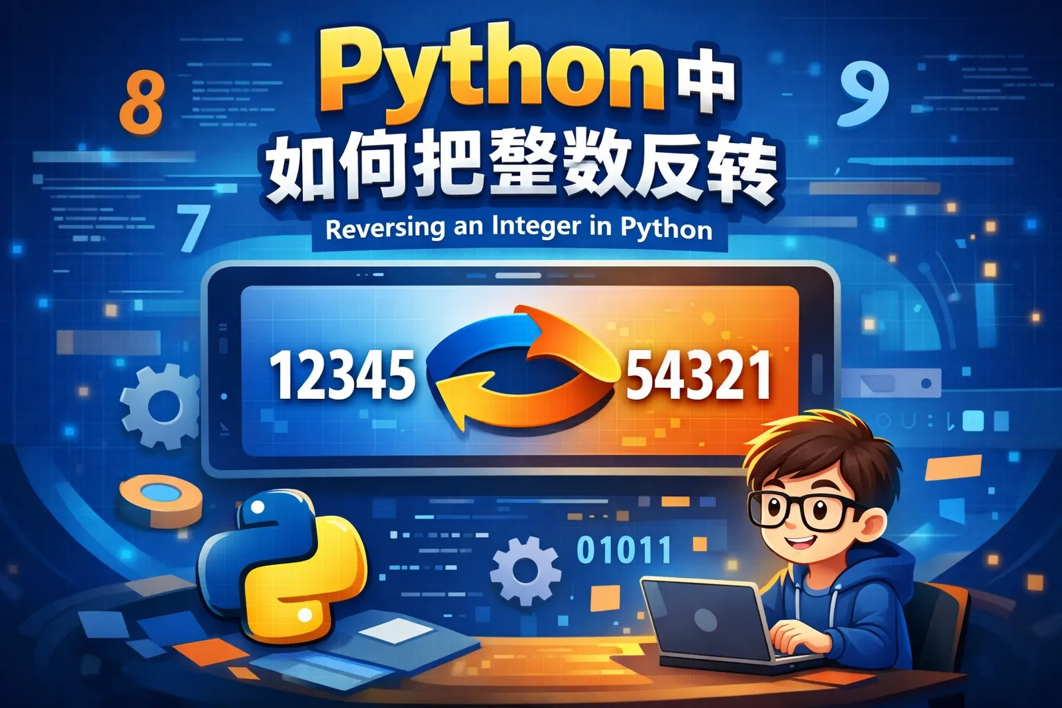 python中如何把整数反转