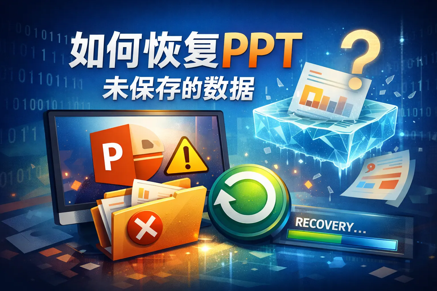 如何恢复ppt未保存的数据