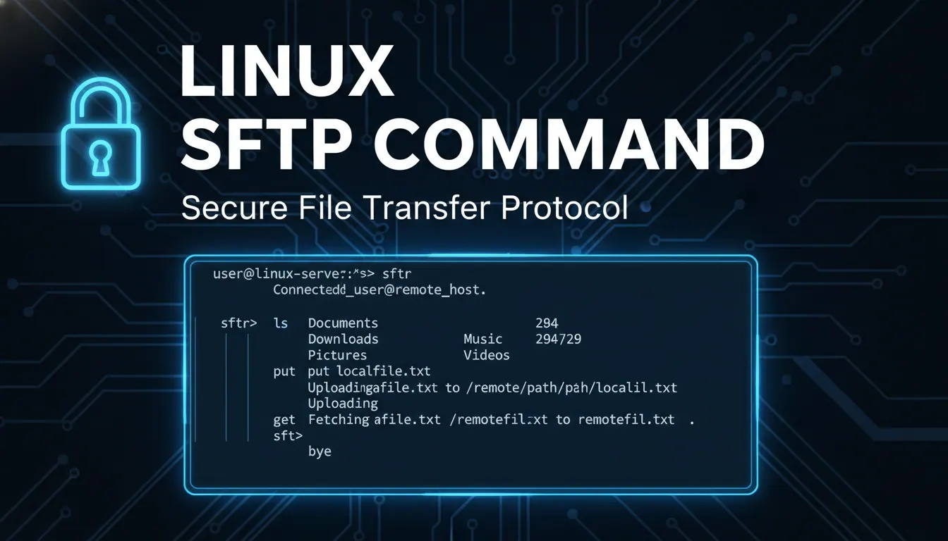 linux如何使用sftp命令