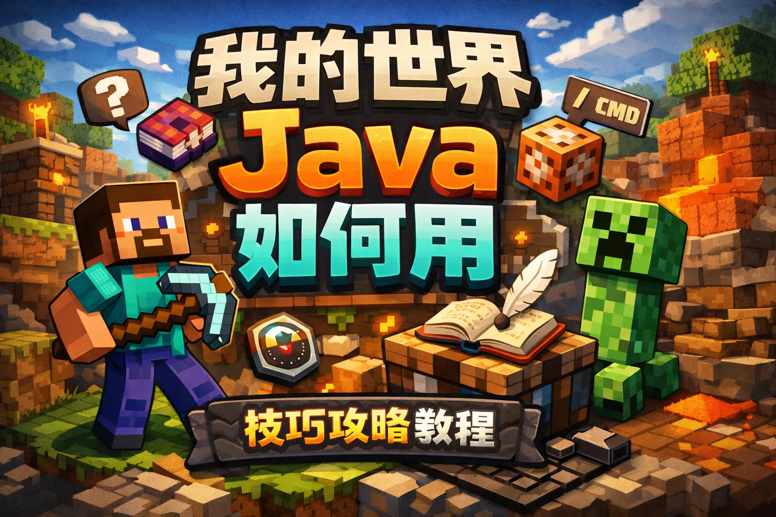 我的世界java如何用