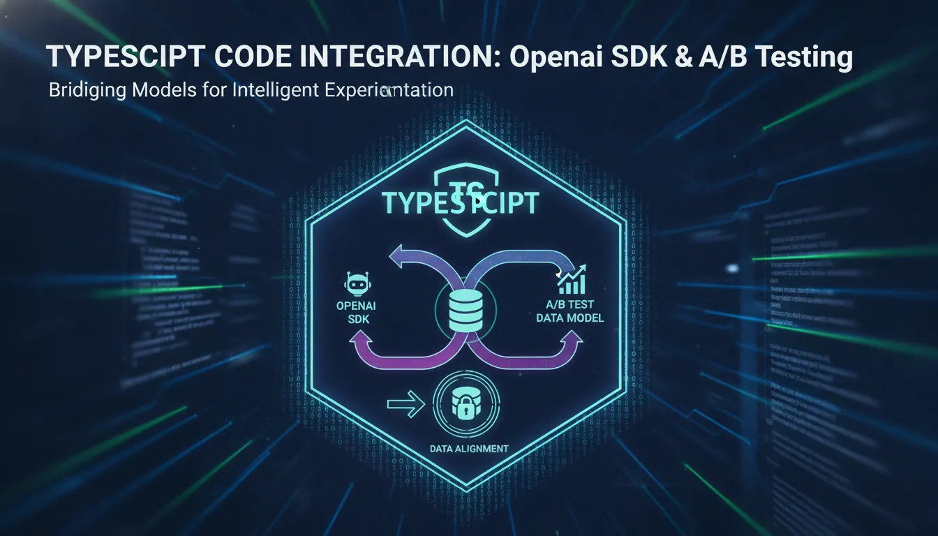 TypeScript 代码里 OpenAI SDK 怎么和 A/B 测试的数据模型对齐