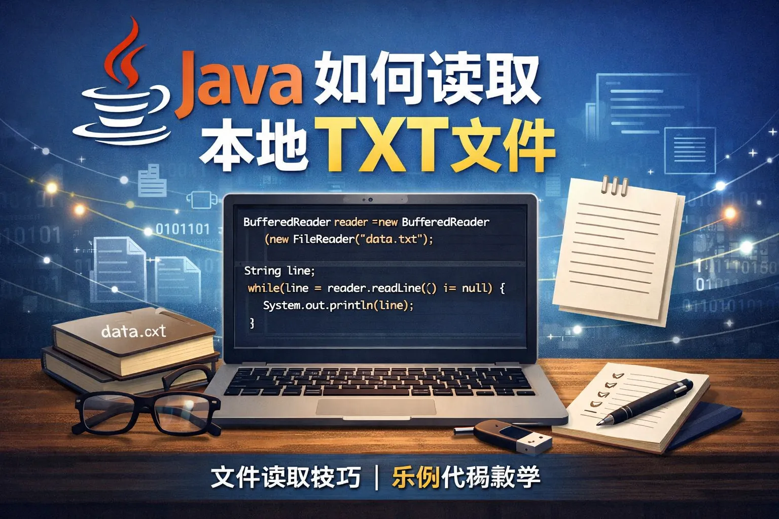 java如何读取本地txt文件