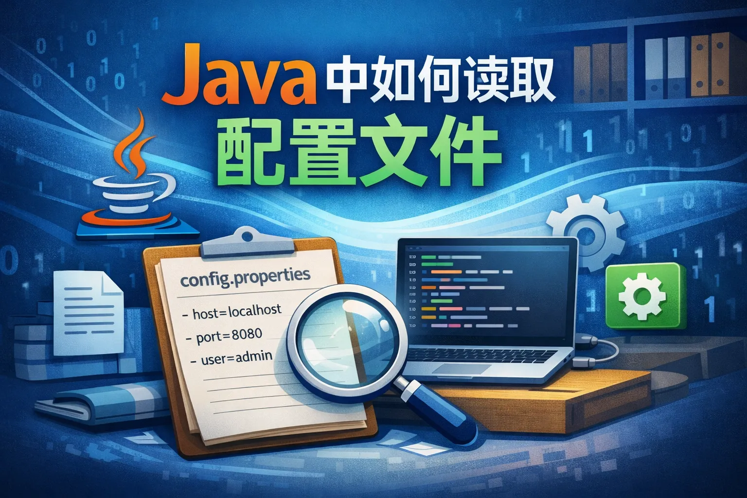 java中如何读取配置文件