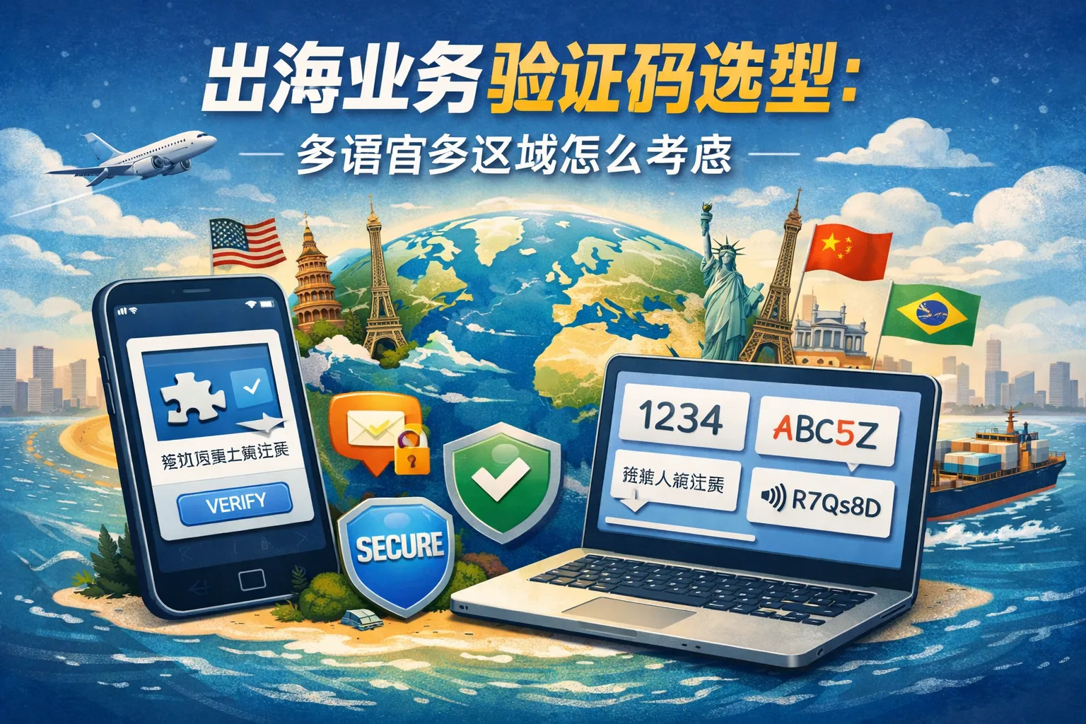 出海业务验证码选型:多语言多区域怎么考虑