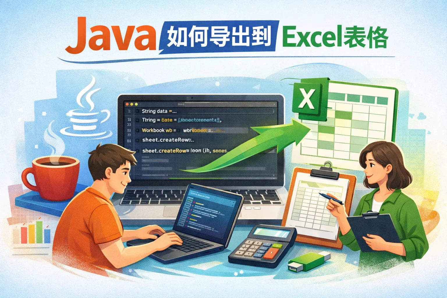 java如何导出到excel表格