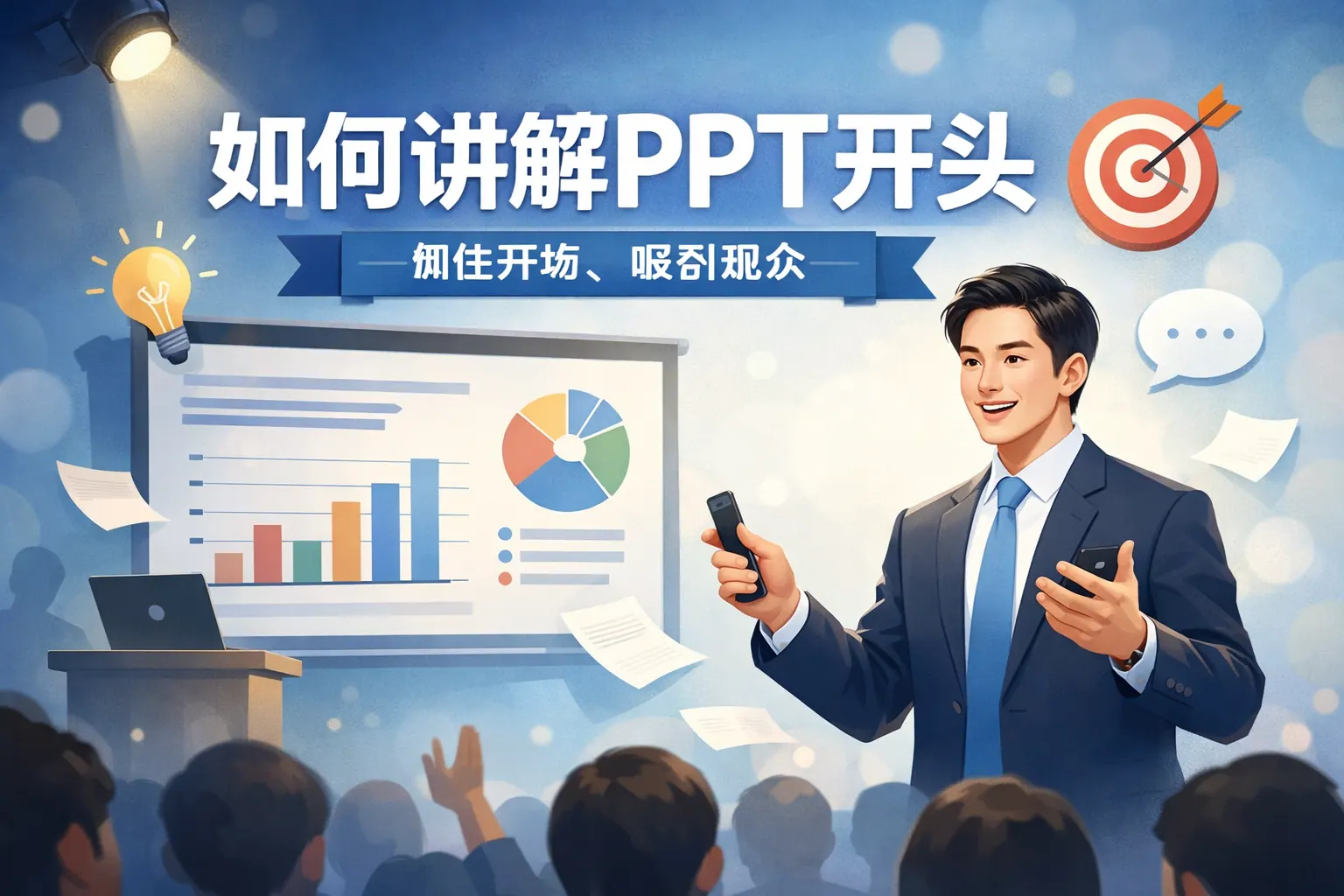 如何讲解ppt开头