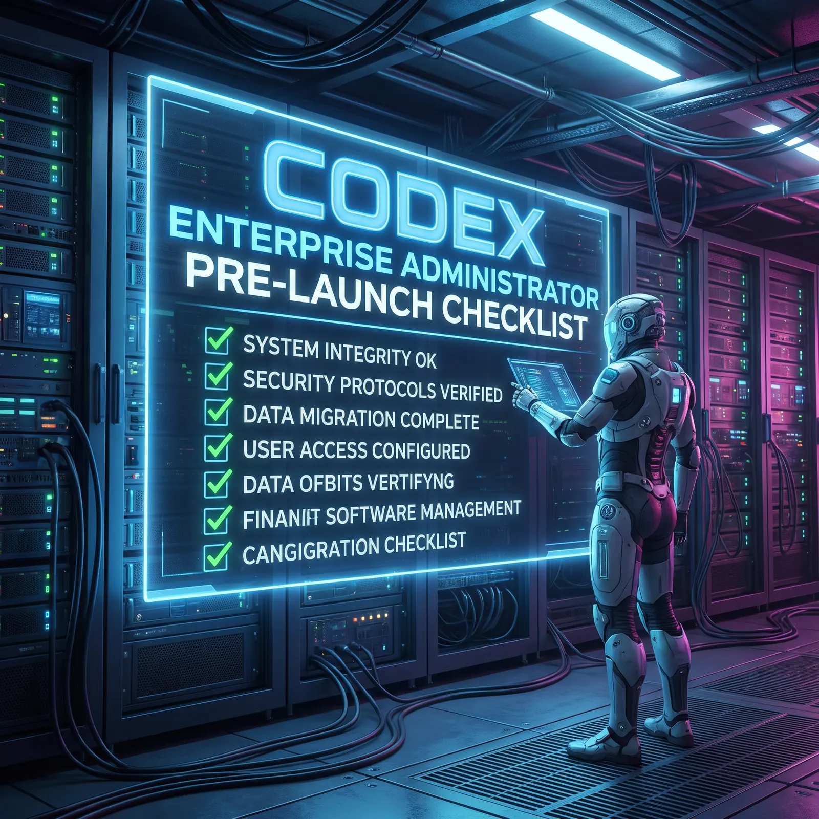 Codex 企业管理员上线前检查清单