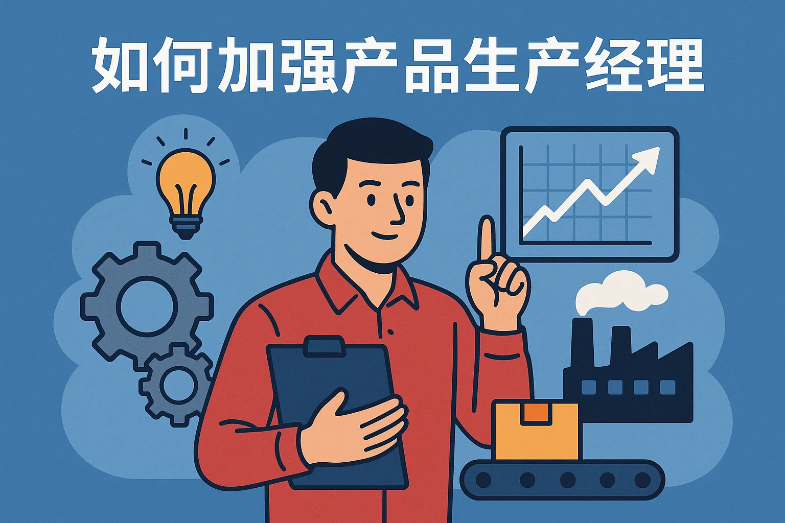 如何加强产品生产经理