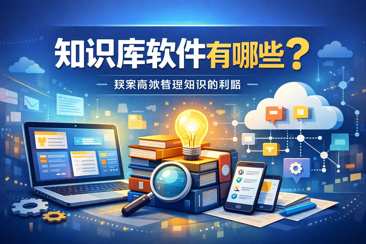 编写知识库软件有哪些