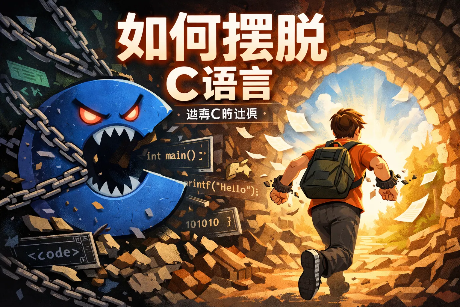 如何摆脱c语言