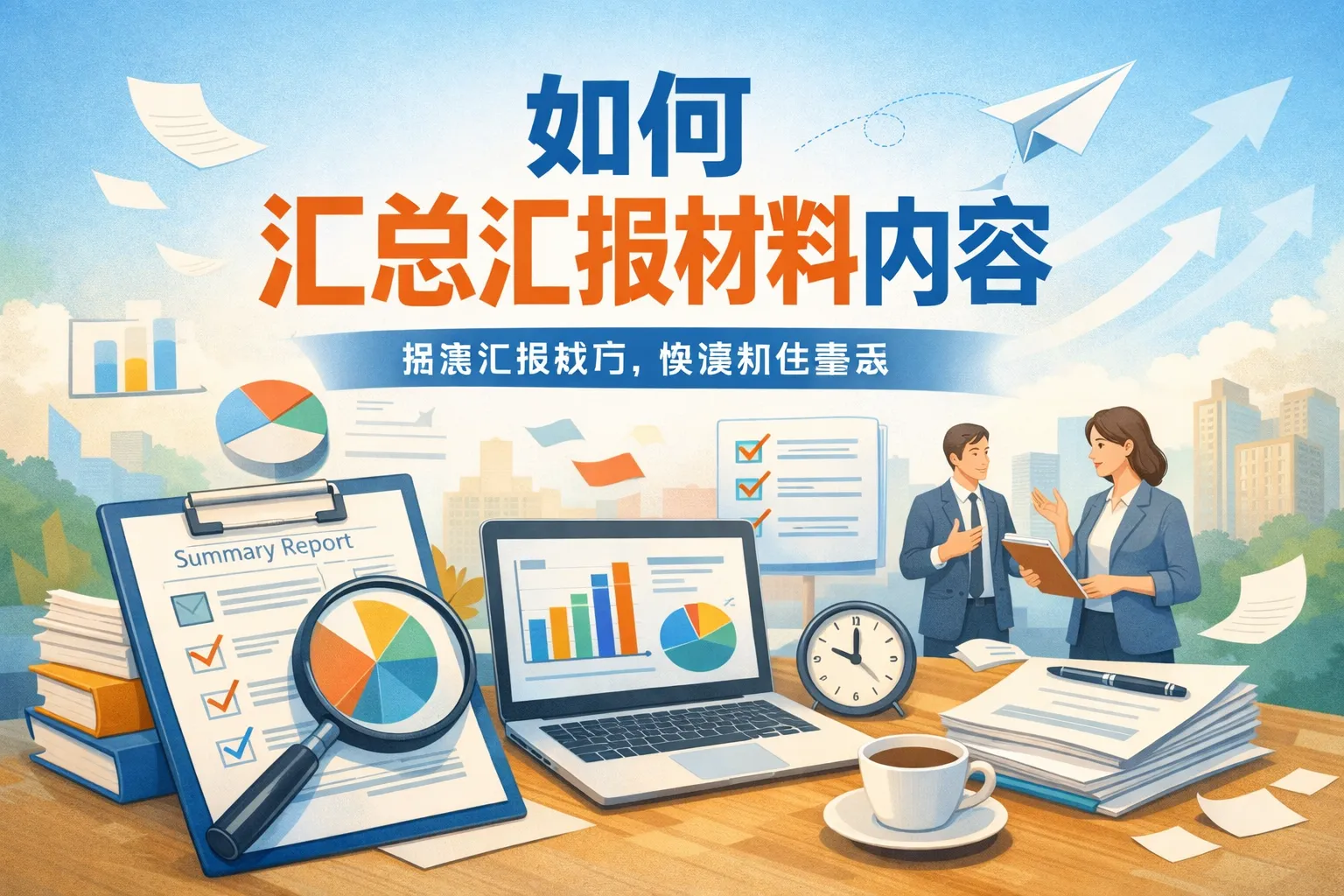 如何汇总汇报材料内容