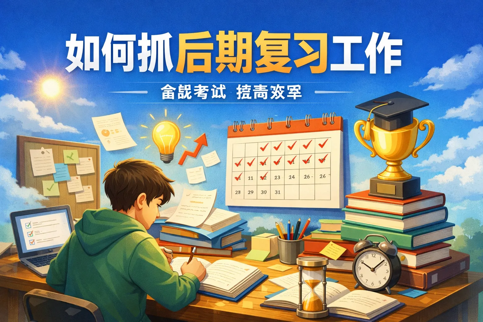 如何抓后期复习工作