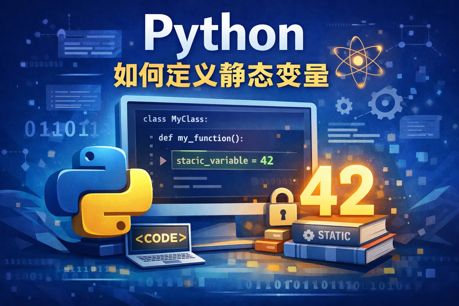 python如何定义静态变量