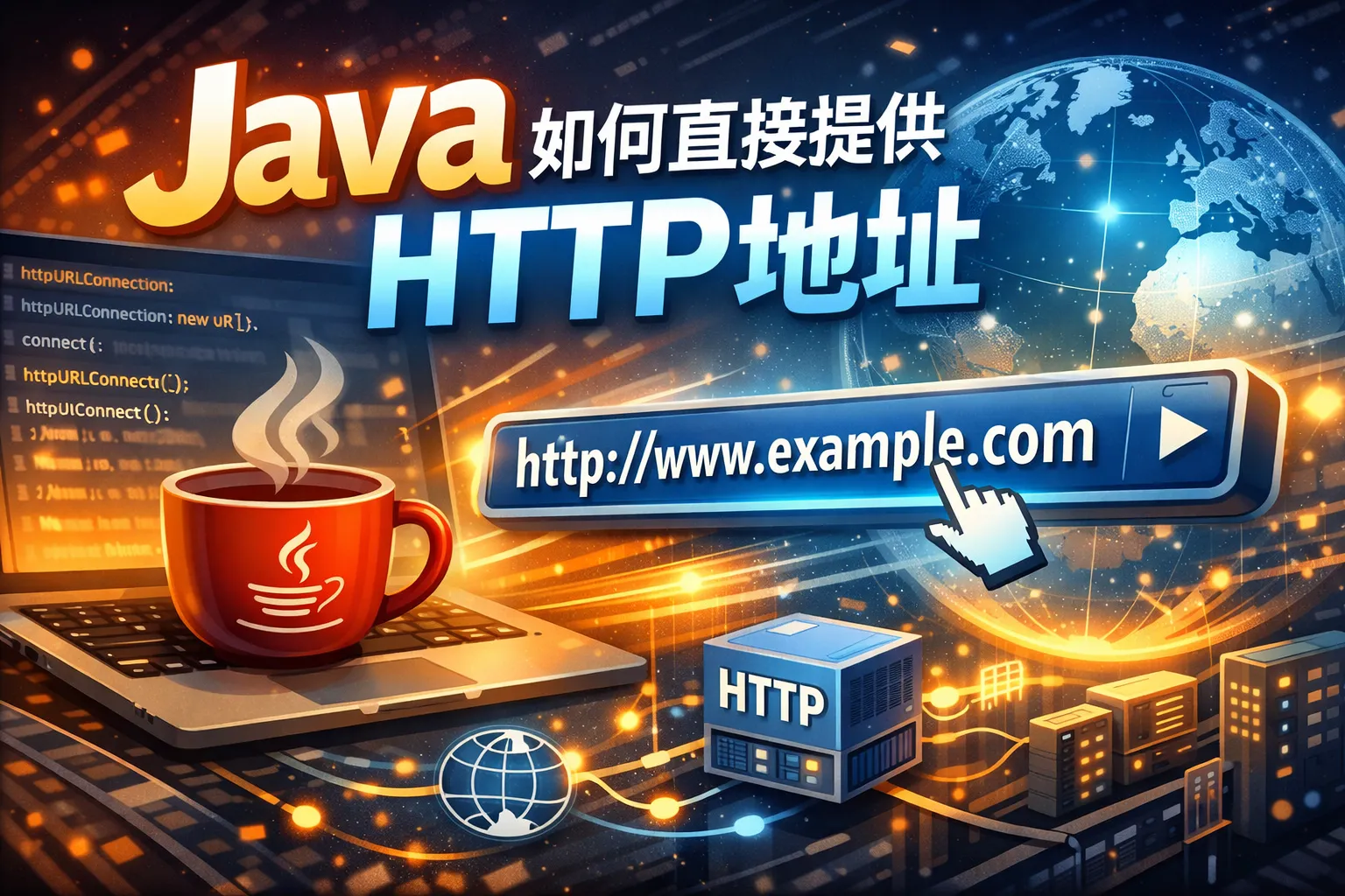 java如何直接提供http地址