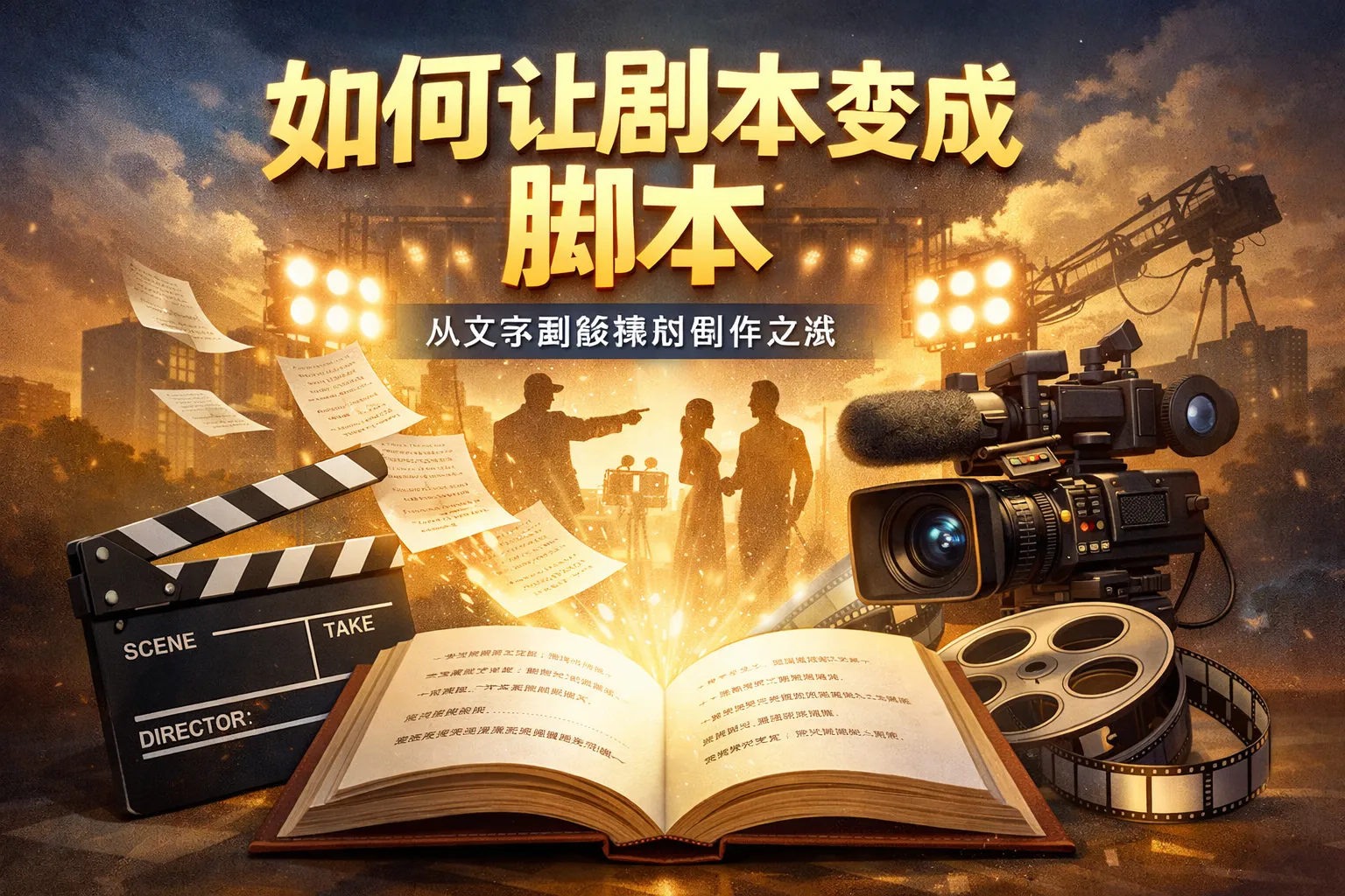 如何让剧本变成脚本