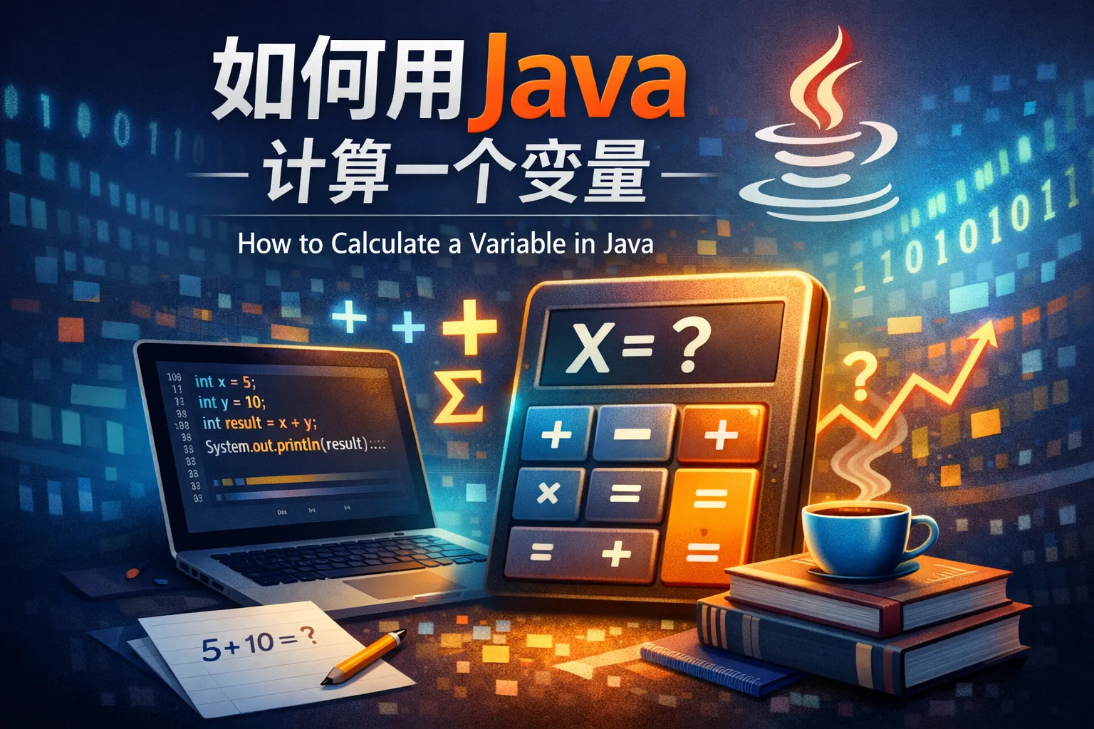 如何用java计算一个变量