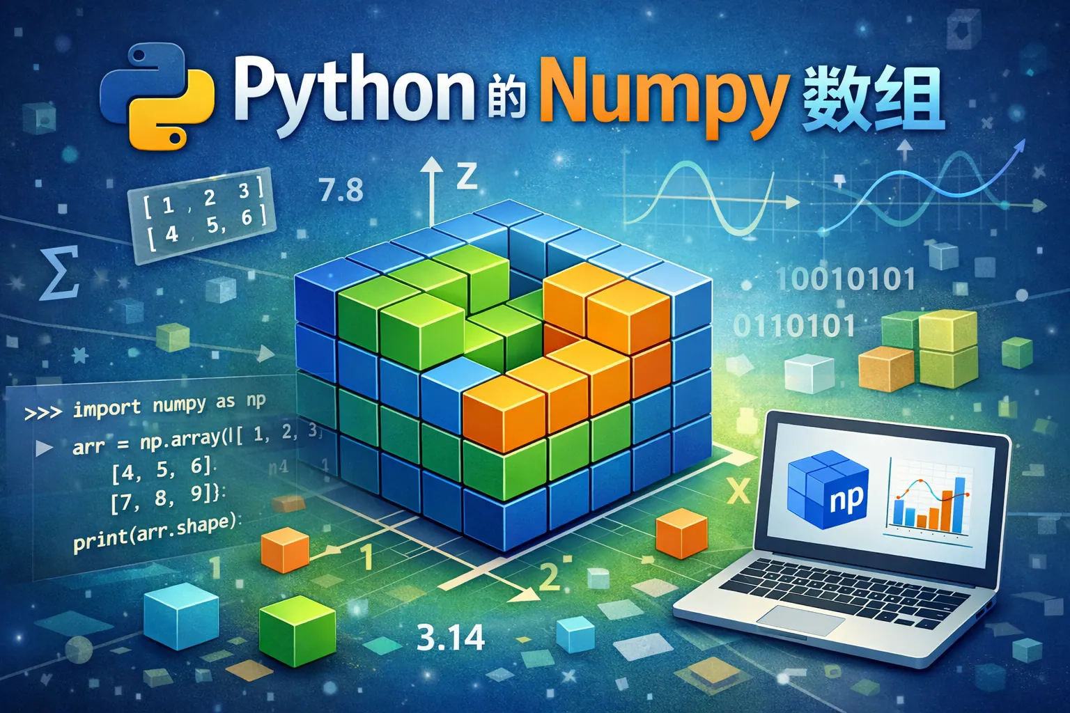 python 的Numpy数组