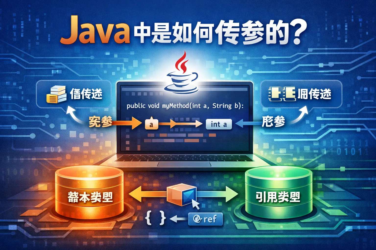 java中是如何传参的