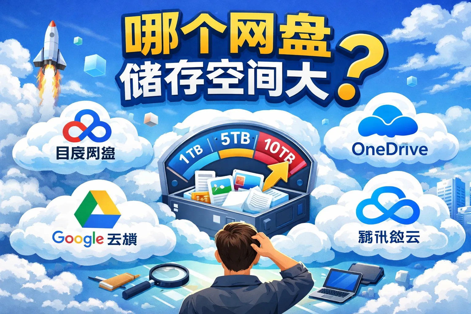 哪个网盘储存空间大