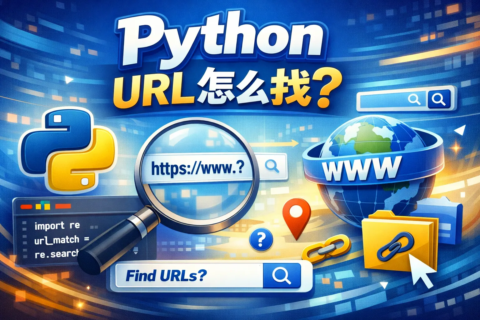 python url怎么找