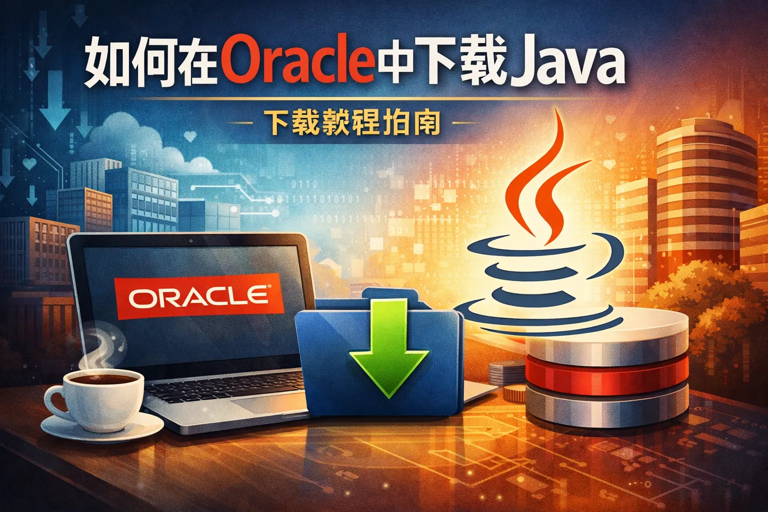 如何在oracle中下载java