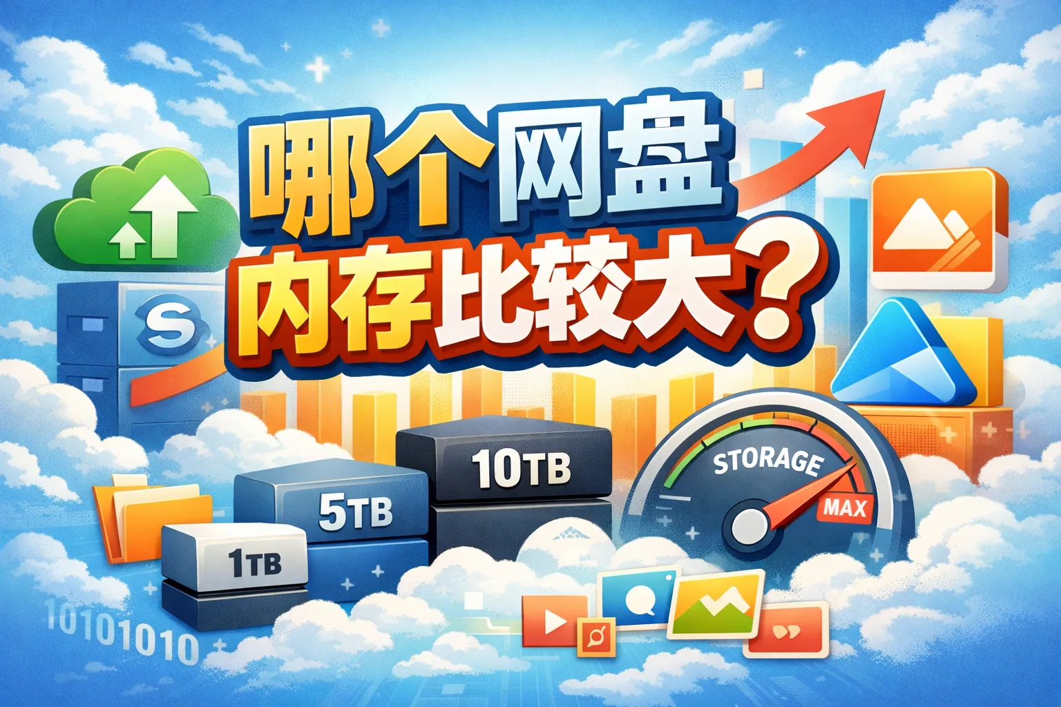 哪个网盘内存比较大
