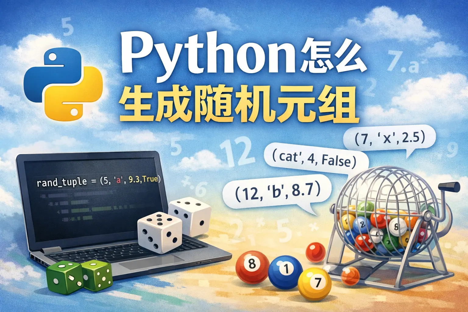 python怎么生成随机元组