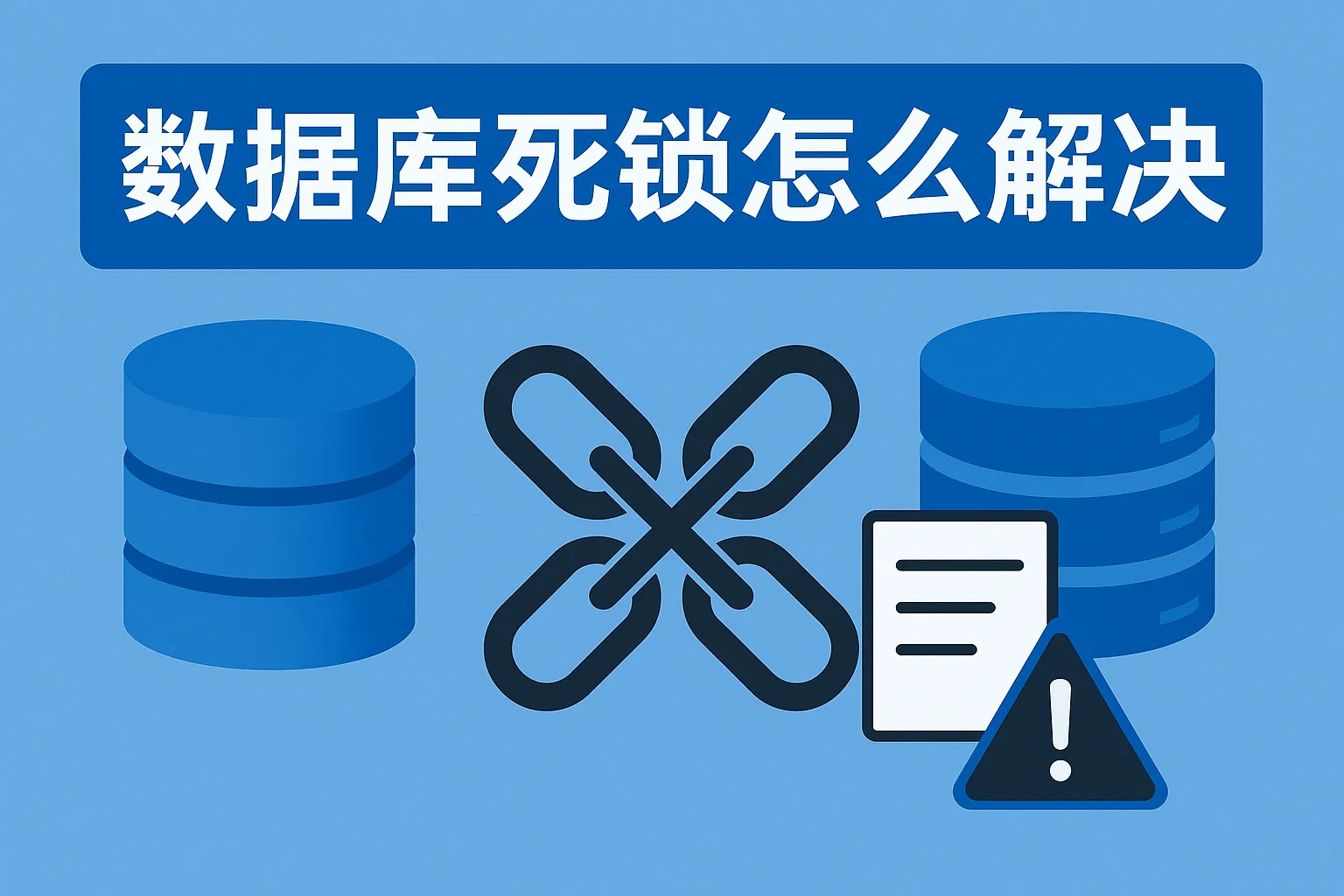 数据库死锁怎么解决