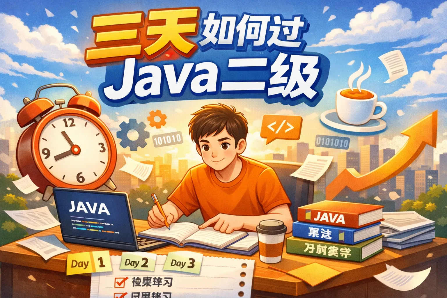 三天如何过java二级