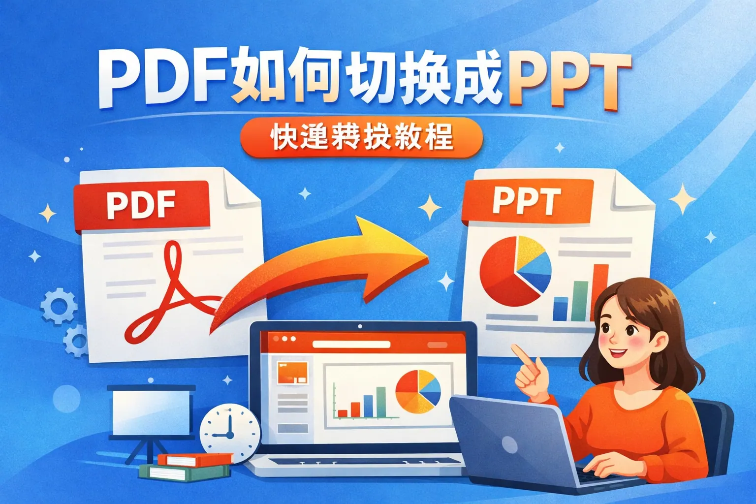 pdf如何切换成PPT
