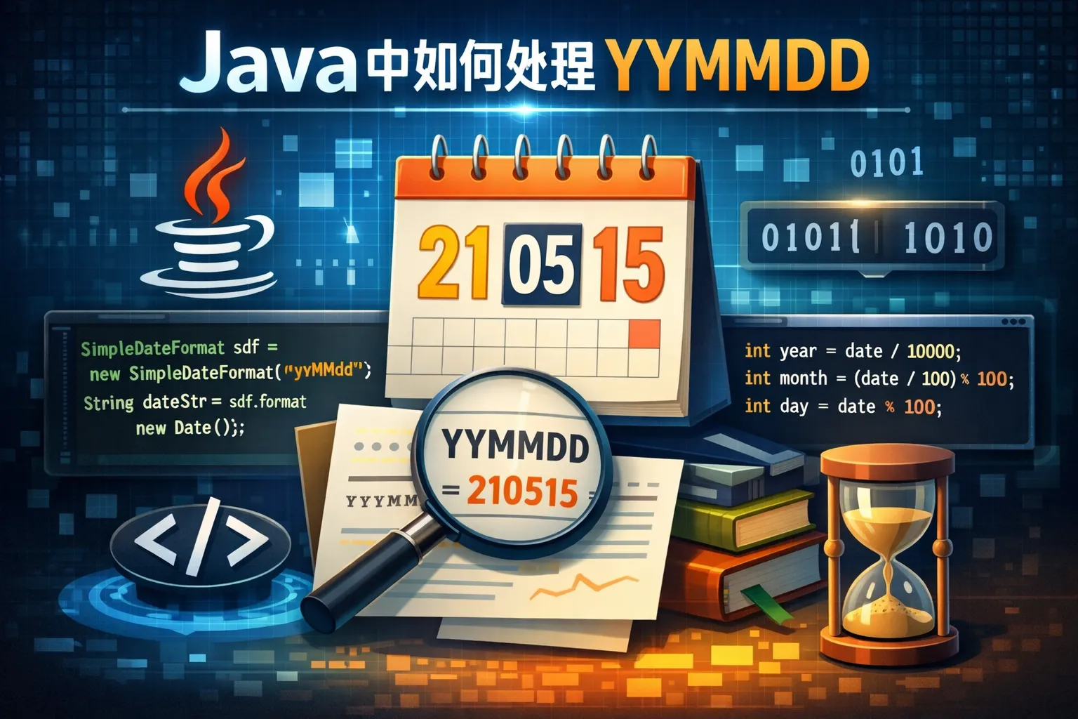 java中如何处理yymmdd