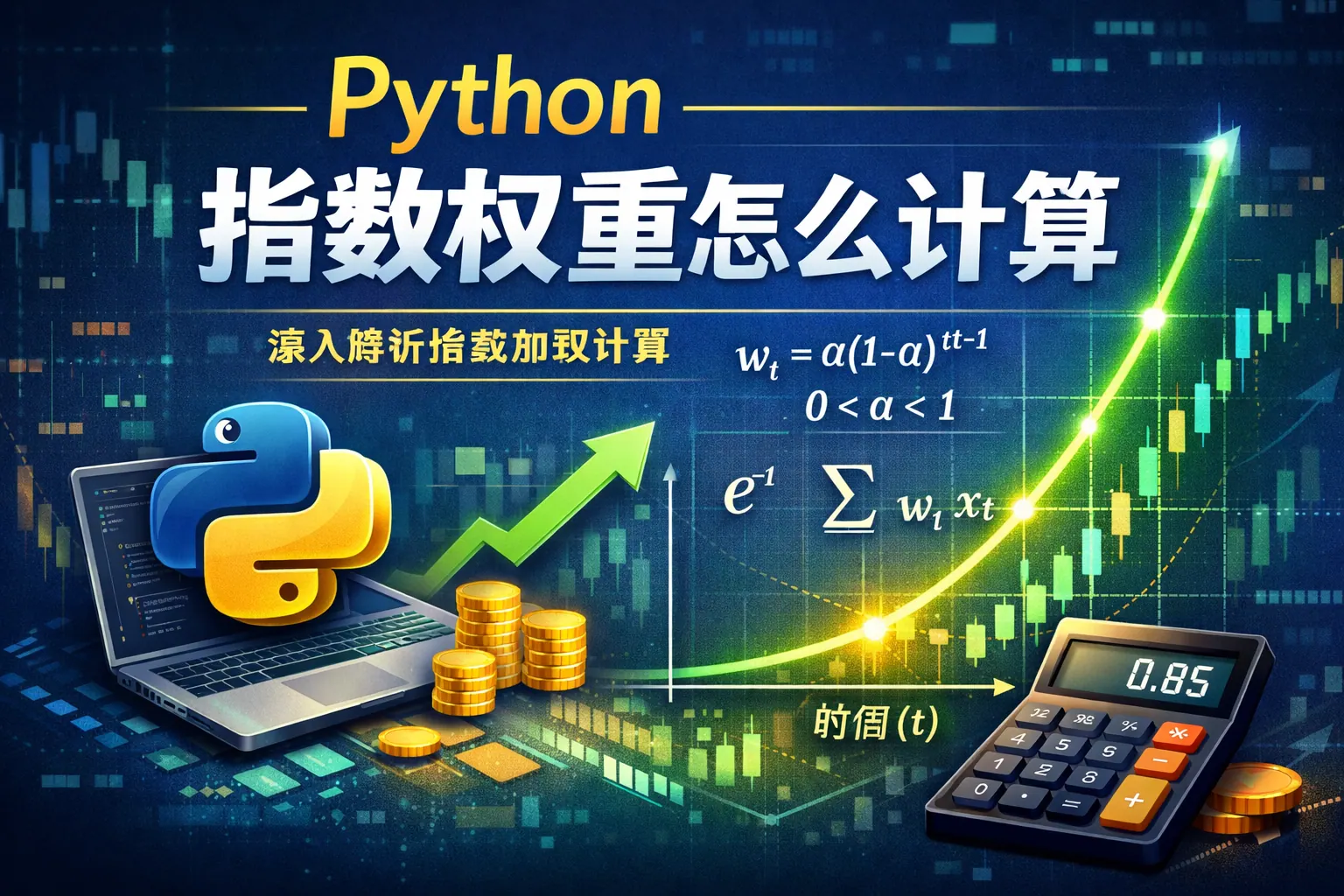 python指数权重怎么计算