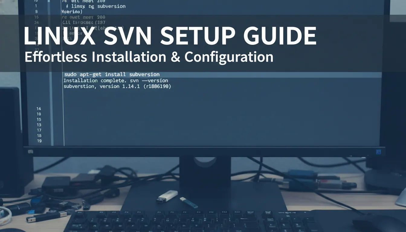 如何在linux下 装svn