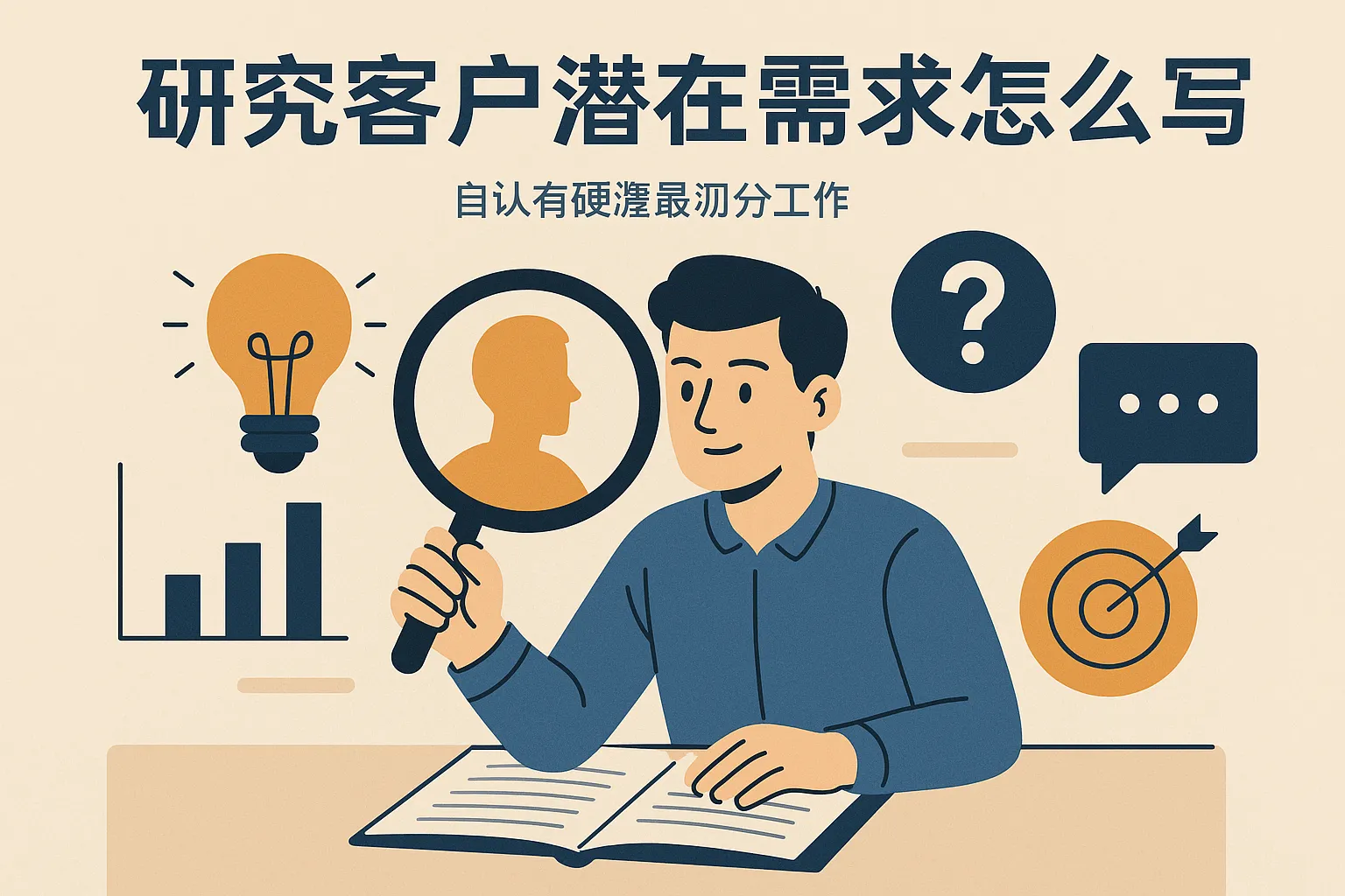 研究客户潜在需求怎么写