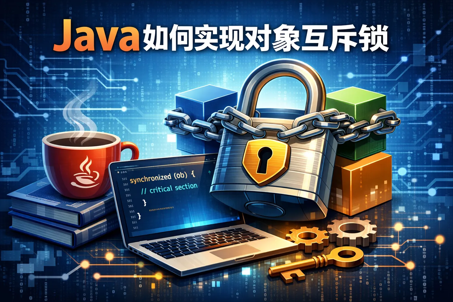 java如何实现对象互斥锁