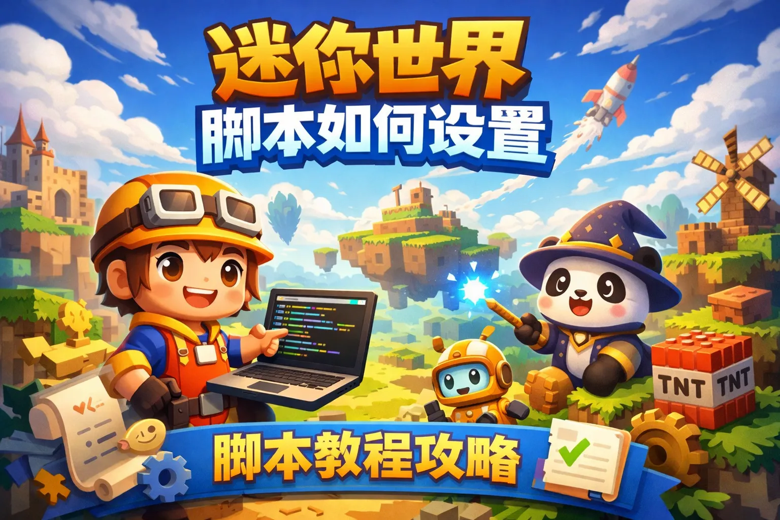 迷你世界脚本如何设置